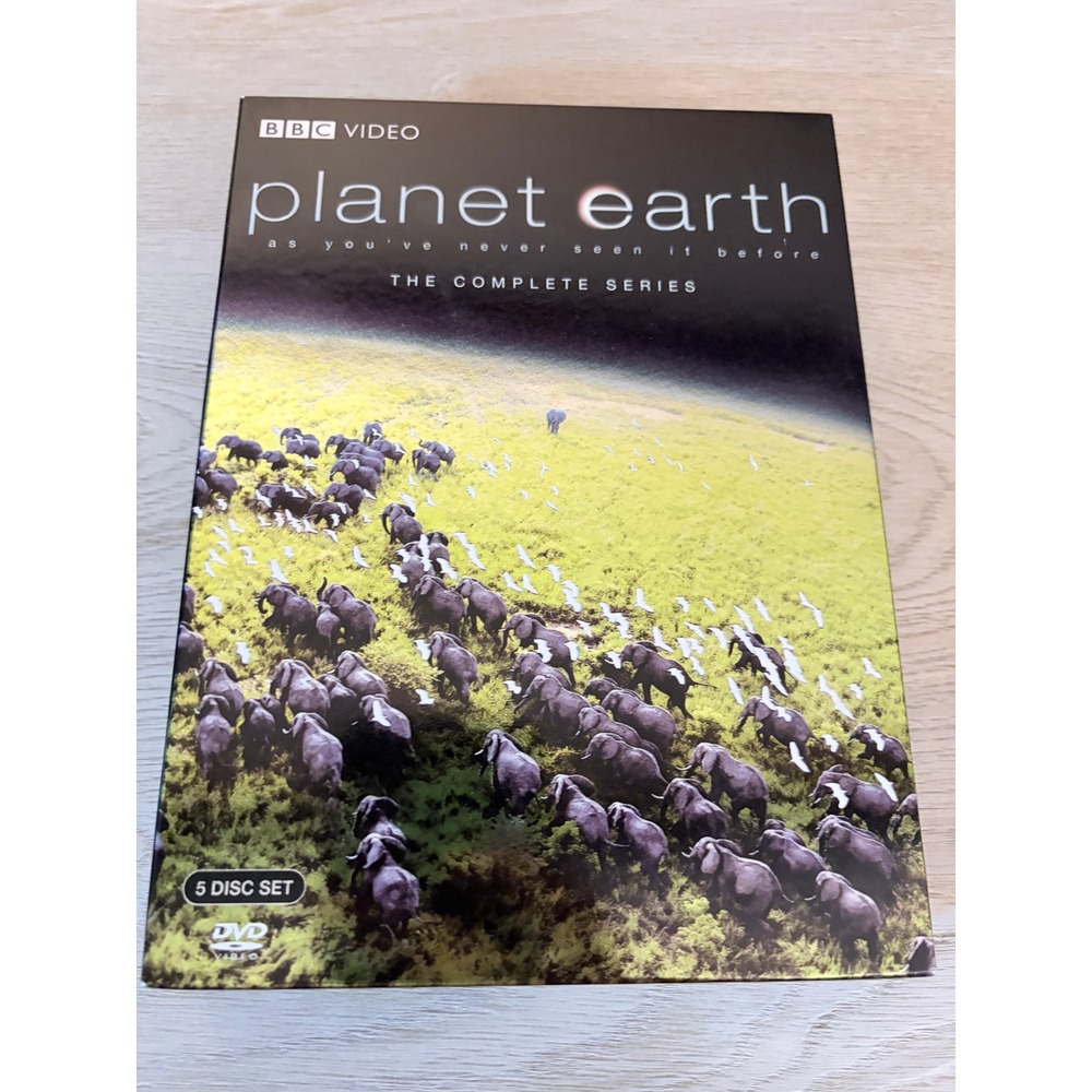 BBC DVD Unisex OS Multi Planet Earth The Complete Series 5 Disc Set Documentary